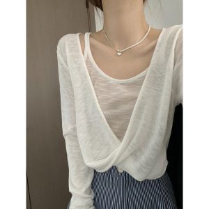 Loose Breathable Two-Piece Set Korean Slimming Paper-Thin Outfit New Season Youthful Pure Allure